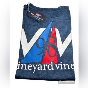 VINEYARD VINES MEN'S LONG SLEEVE PERFORMANCE TEE.NWT.SZ.L.MSRP$65.00